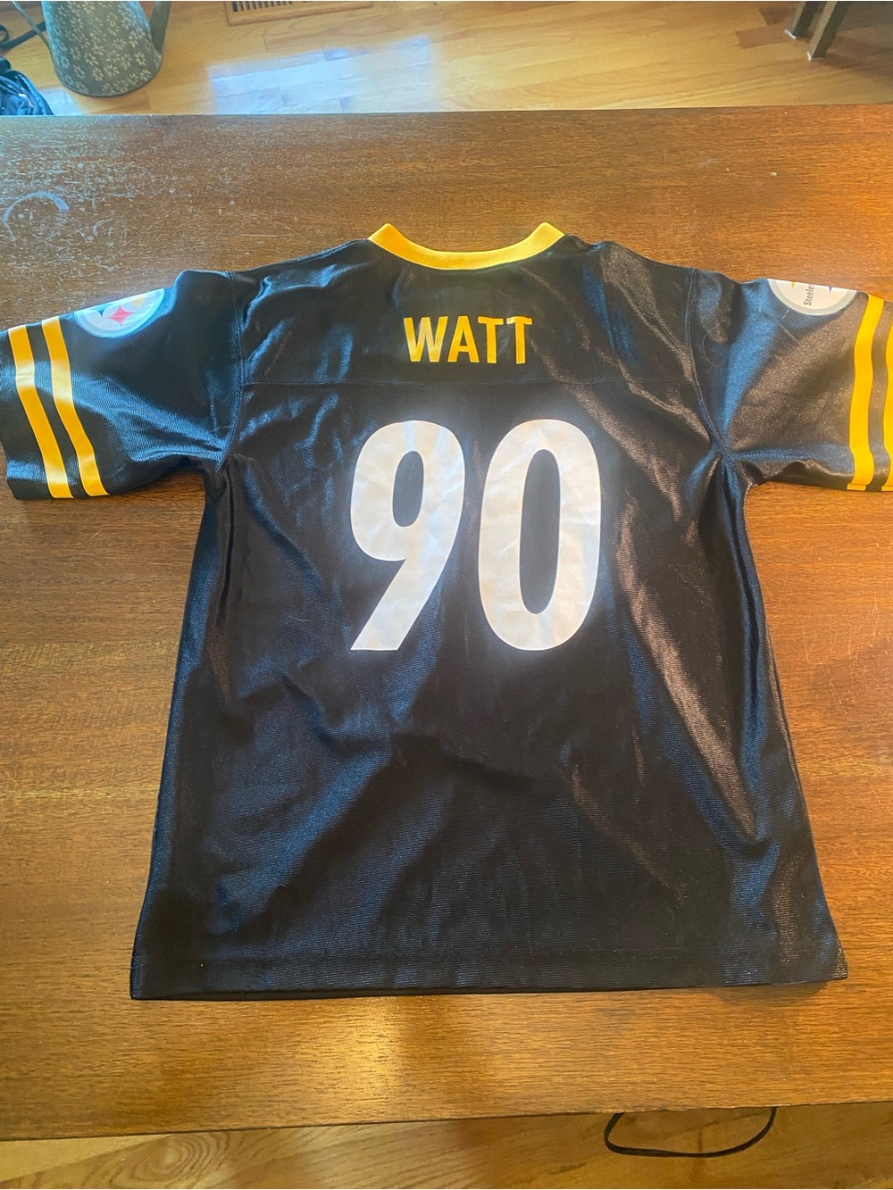 NFL Team Apparel Pittsburgh Steelers T.J. Watt Youth Jersey size 18 - 2XL